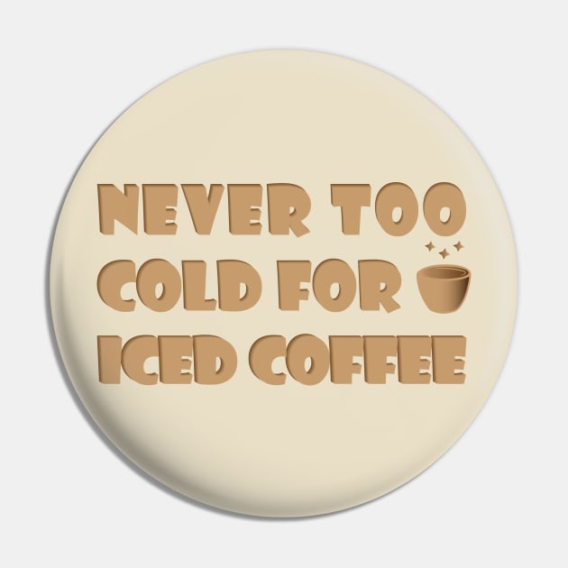 Ice Coffee Pin by NouBa