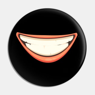 Smile Mouth Pin