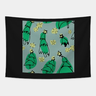 Trees among the Stars Tapestry