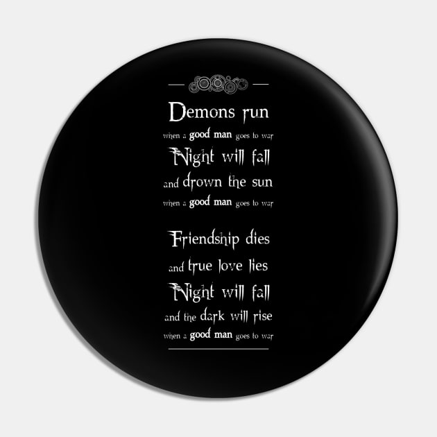 Demons run (white) Pin by _Eleanore_