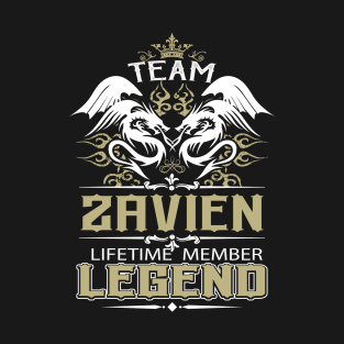 Zavien Name T Shirt -  Team Zavien Lifetime Member Legend Name Gift Item Tee T-Shirt