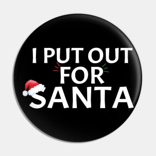 I Put Out For Santa Matching Couples Christmas Fun Idea Pin