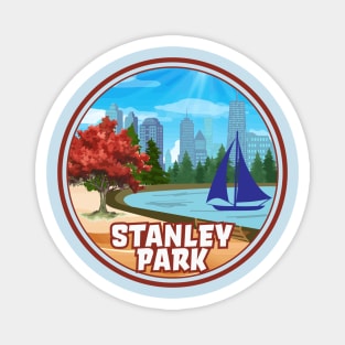 Stanley Park Vancouver Canada Magnet