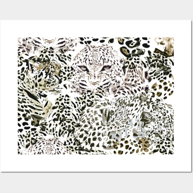 Cute leopard Animal abstraction spots Pattern skin - Leopard Print