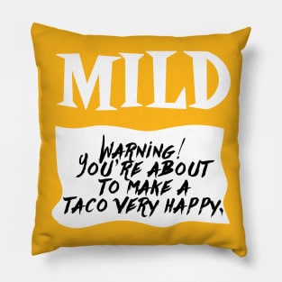 Mild Hot Sauce Packet Halloween Quick and Easy Costume Pillow