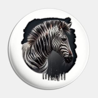 Harsh Zebra Pin