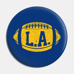 LA Retro Football - Blue Pin