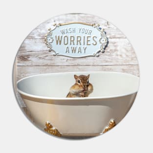 Wash your worries away Pin