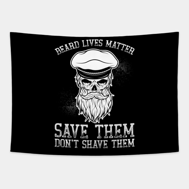 Beard Lives Matter Tapestry by KitsuneMask