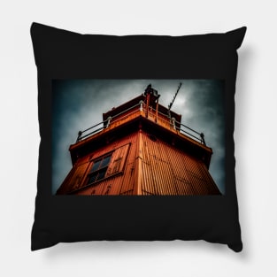 Herd Groyne Up-Close Pillow