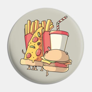 Junk Food Gang Pin