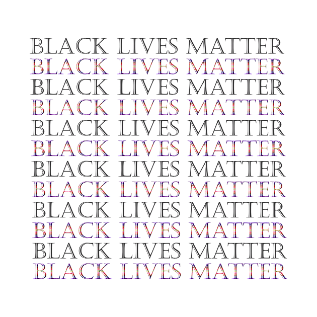 black lives matter by RedLineStore