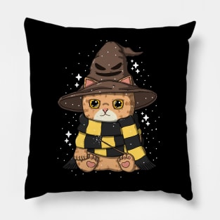 Cute Wizard Neko Pillow