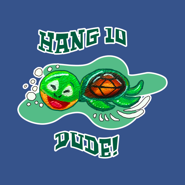 Discover Hang 10 - Turtle Lover - T-Shirt