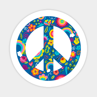 Peace Sign Magnet