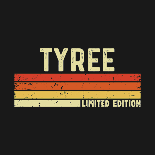 Tyree Name Vintage Retro Limited Edition Gift T-Shirt