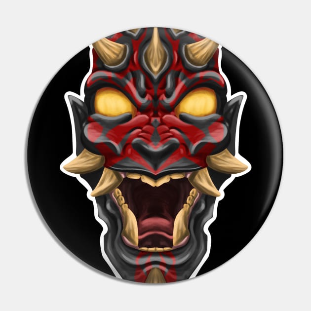 Darth maul oni mask Pin by Jeffmore