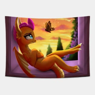 Smolder Sitting On The Window Tapestry