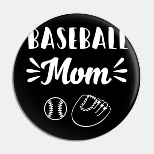 Baseball Mom Pin