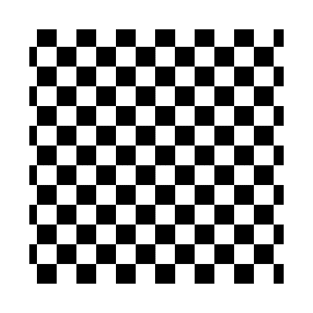 Black Checked Racetrack Flag Chessboard Pattern T-Shirt