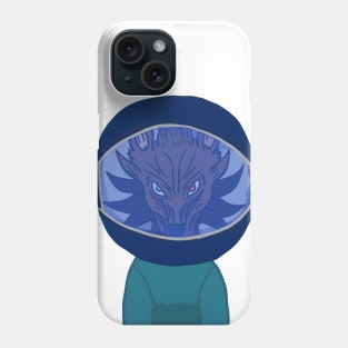 BussyWolves Astronaut wolf Phone Case