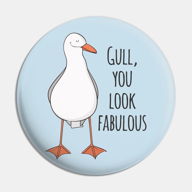 Gull, You Look Fabulous! Pin by Dreamy Panda Designs