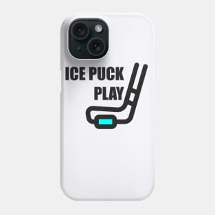 Ice Puck Play Phone Case