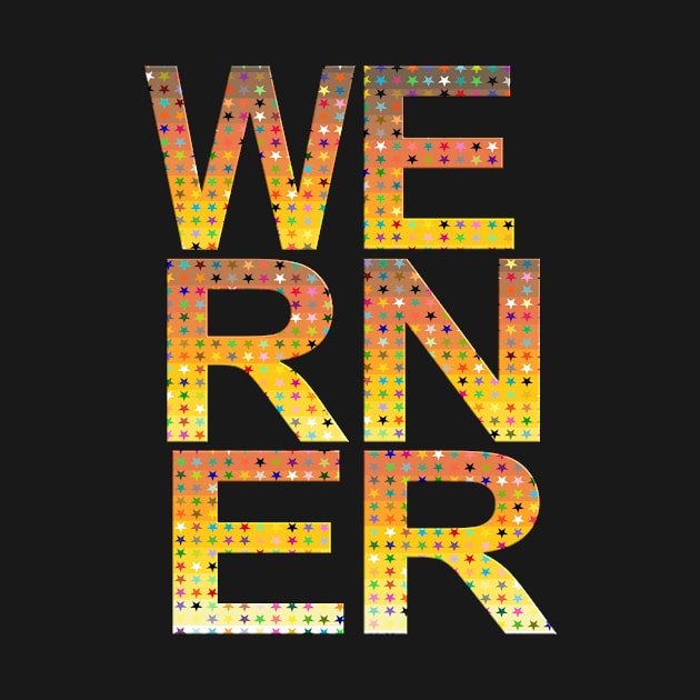 Werner, name, typography by Furashop