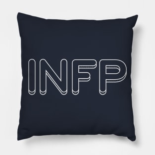 INFP White Rain Pillow