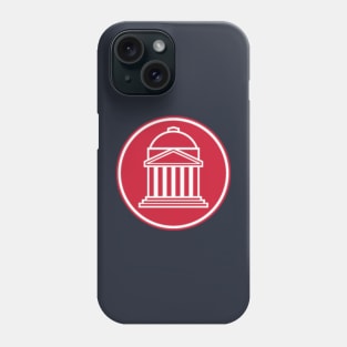 Dallas Hall Red Circle Phone Case