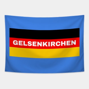 Gelsenkirchen City in German Flag Tapestry
