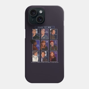 Who Collage  - Version 2 Phone Case