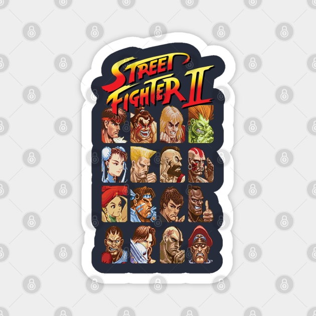 Street Fighter! Magnet by Shirt Stories