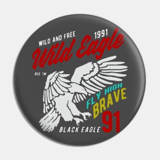 Fly High Brave Pin