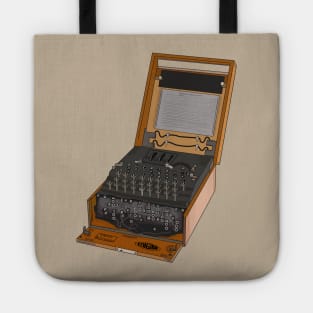 Enigma Machine Tote