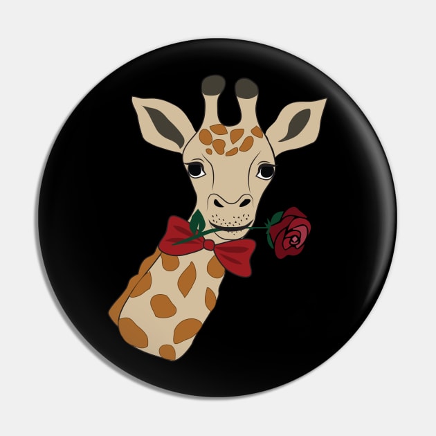 Giraffe Pin by dddesign