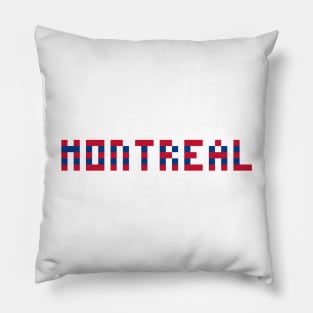 Pixel Hockey City Montreal 2017 Pillow