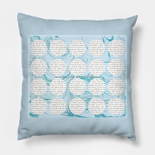 Melville Moby Dick: I'll go to it laughing Pillow