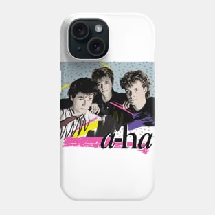 Vintage-Styled 80s A-Ha Design Phone Case