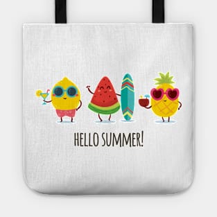 Hello Summer! Fruits Tote