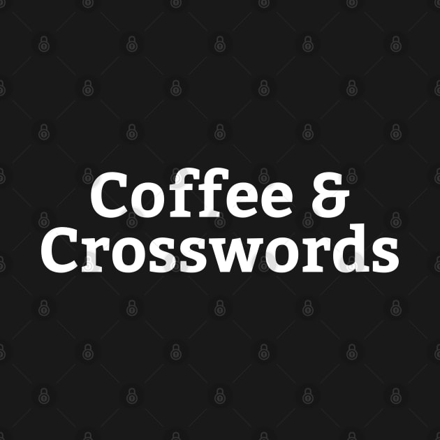 Coffee And Crosswords by HobbyAndArt