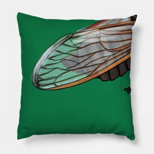 17 Year Cicada Pillow