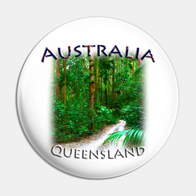 Australia, Queensland, K'gari Fraser Island Pin by TouristMerch