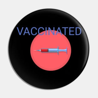 Vaccinated Pin