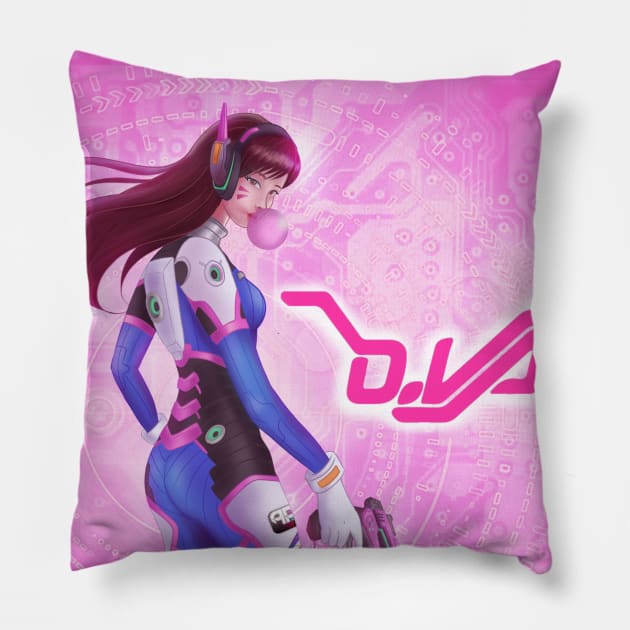 Overwatch body pillow dva online