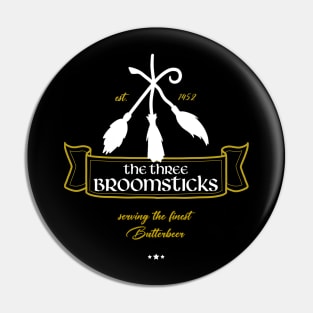 three broomsticks Pin