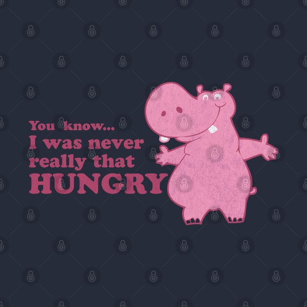 Hungry Hippo by Clutch Tees