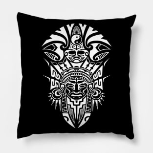 Aztec Warrior Kukulkan Mask Pillow