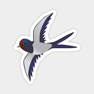 Cute barn swallow Magnet