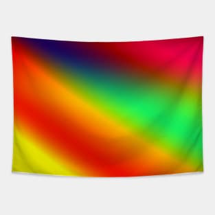 Red blue yellow abstract texture art Tapestry